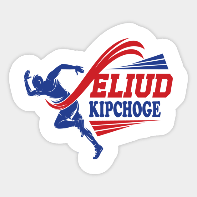 Eliud Kipchoge Sticker by BreanRothrock